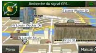 CLARION NZ501E, NZ502E - Naviguer sur la carte - 4