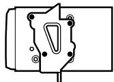 CLARION NZ501E, NZ502E - Supports de fixation typiques - 1