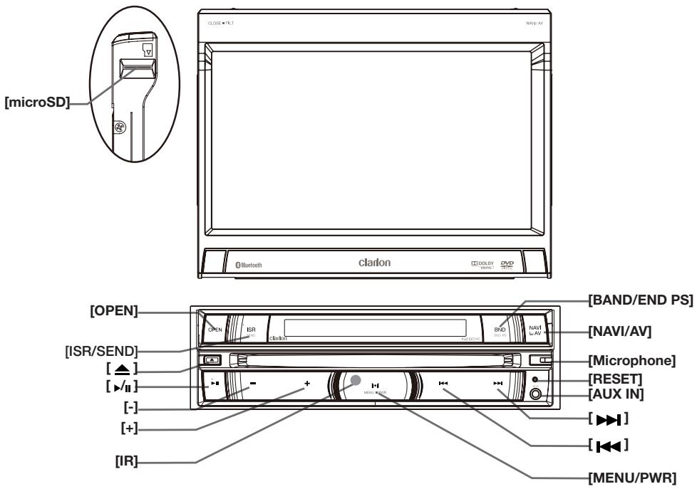 CLARION NZ501E,  NZ502E - CAPTEUR [IR] - 1