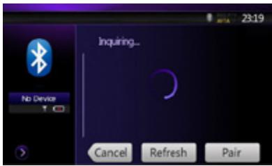 CLARION NZ501E, NZ502E - Enregistrement du téléphone portable (jumelage) - 3