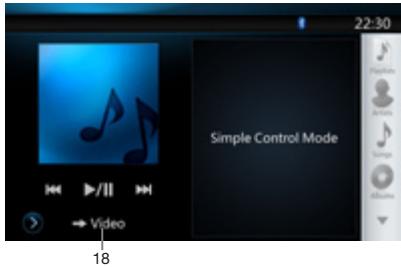 CLARION NZ501E, NZ502E - Écran du mode iPod audio - 4