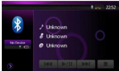 CLARION NZ501E, NZ502E - Enregistrement du lecteur audio Bluetooth (jumelage) - 1