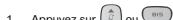 SAGEMCOM D270 DUO - Création d'une entrée de répertoire à partir de la liste des appels reçus - 1