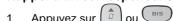 SAGEMCOM D270 TRIO - Rappel d'un correspondant - 1