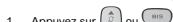 SAGEMCOM D270 TRIO - Création d'une entrée de répertoire à partir de la liste des appels reçus - 1