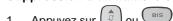 SAGEMCOM D270 TRIO - Suppression d'un numéro enregistré - 1