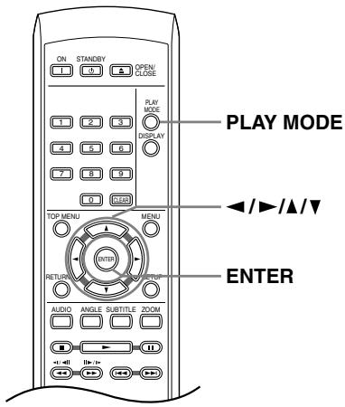 ON STANDBY OPEN/ CLOSE PLAY MODE PLAY MODE 1 2 3 DISPLAY TOP MENU MENU ENTB RETURN ON AUDIO ANGLE SUBTITLE ZOOM ENTER