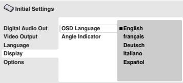 ONKYO DV-SP403E - Impostazione della lingua delle schermate visualizzate - 4