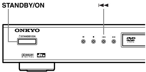 STANDBY/ON ONKYO STANDBY/ON DVD VIDEO Digital