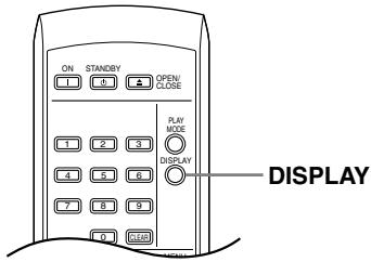 ON STANDBY OPEN/ CLOSE PLAY MODE DISPLAY 0 1 2 3 4 5 6 7 8 9 0
