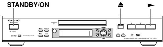 ONKYO DV-SP502 - Important: - 1