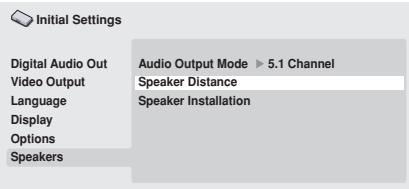 ONKYO DV-SP502 - Speaker Distance - 1