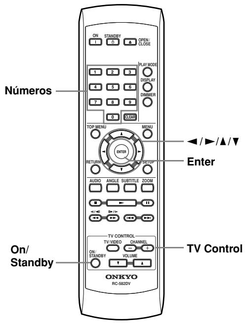 ONKYO DV-SP502 - Utiliza el controlador remoto con otras marcas de TV (sólo el modelo para América del Norte) - 1