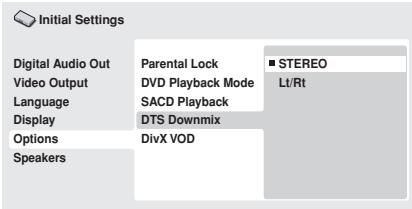 ONKYO DV-SP502 - Configuración predeterminada: STEREO - 1