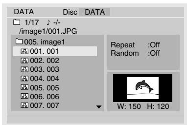 ONKYO DV-SP504E - Cargue un disco JPEG. - 4