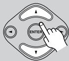 ONKYO DV-SP504E - Utilisez les boutons haut/bas [▲]/[▼] de la télécommande pour régler TV Shape (Format image) puis appuyez sur [ENTER]. - 6
