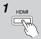 ONKYO DV-SP504E - Réglage 'HDMI - 1