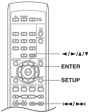 ONKYO DV-SP305 - Important:zazione.

![](images/9e880e20da70729808c0372bd4736af5629a18646bf4a472ea31e29eb11e4e02.jpg)

Disc Navigator

Titolo

Capitolo

Le opzioni disponibili dipendono dal tipo di disco caricato e da se il disco è in riproduzione o meno, ma includono:

Titolo - Titoli da un DVD-Video.   
- Capitolo - Capitoli dal titolo attuale di un DVD-Video.   
- Traccia - Traccce da un Video CD.   
- Tempo - Anteprime da Video CD ad intervalli da 10 minuti.   
- Original: Titolo - Titoli originali da un DVD-RW di modalità VR.   
- Original: Tempo - Anteprime presente dall'originale ad intervalli di 10 minuti.   
- Play List: Titolo – Playlist originali da un DVD-RW di modalità VR.

- Play List: Tempo – Anteprime presente alla playlist ad intervalli di 10 minuti.

Lo schermo visualizza sino a sei anteprime video visualizzate unauponl'altra.Per visualizzare le sei anteprimeprecedenti i successivo, premere

 (Per visualizzare la pagina precedente o successiva non è necessario attendere che tutte le anteprime abbiano finito diVenire riprodotte.)

3

![](images/09a0a8205b71ebc3cec03496938e35c07dd1365da797d75058819aa6f2a5dec6.jpg)

Scegliere l'anteprima del materiale che si vuole riproduire.

![](images/988e4a082ed7a0d5469437a1d07e372c8d35f8e2a113f9f0d4ecd35642745519.jpg)

![](images/e64d0c8e43b44b37e8d6c9165106230834319c0d1b663af2a71366d4f29fae6c.jpg)

![](images/003d9b49906941277a12a974fb3db54a4f94f967640479d8575b48ac7d07242f.jpg)

Disc Navigator: Titolo 01:49

Potete scegliere un'anseprima o con i pulsanti del cursore ( / / / ) e ENTER o con i pulsanti numerici.

Per usare i pulsanti numerici, impostare un numero a due cîfre e quindi premere ENTER.



Non potete usare "Disc Navigator" con Video CD nella modalità PBC. - 1