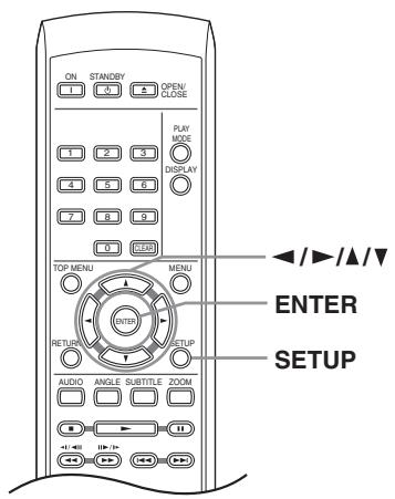 ONKYO DV-SP305 - Nota:rametro da regolare e l'opzione desiderata, usare i pulsanti del cursore ( / / /) e ENTER.

Tutte le impostazioni ed opzioni vengono spiegate nelle pagine seguenti.



A seconda della TV l'imagine potrebbe risultare distorta se la luminosità è troppo elevata. Se ciò dovesse accadere, diminuite la luminosità.

Utilizzo del menu Impost. iniziali id="note-11"> - 1