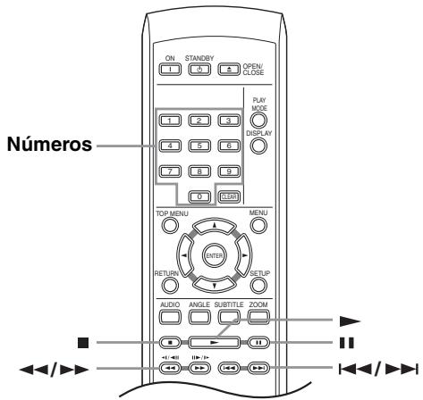 ONKYO DV-SP305 - Notas:enga la reproduccion de un disco, RESUME se做不到 en el visualizadorindicando que usted pueda reanudar la reproduccion desde ese punto.

Si no se abre la bandeja del disco, la proxima vez que inicia la reproduccion, el visualizadormostatrá RESUME y la reproduccion se reanuará desde el punto de reanudacion.

Con discos DVD y CD-Video, si sacá el disco del reproductor, la posición de reproducción se guardará en la memoria. Si el suiviente disco que企业提供 es el mesmo, el visualizador做不到 LAST MEM y la reproducción se reanudará. Para los discos DVD-Video, el reproductor guarda la posición de reproducción de los últimos cinco discos. Cuando se introduce uno de esos discos, usted pueda reanudar la reproducción.

Si deseña borrar de la memoria el punto de reanudación, pulse (detencion) cuando se visualiza RESUME.



Puede encontrarse con algunos discos DVD en los que algunos controlles de reproduccion no funciona en ciertas partes del disco. Esto no es un fallo de funciona.   
Si el disco contiene una mezcla de video DivX y ARCHivos de otheros formatos (por exemple, MP3), selección primero en el menu en pantalla si desea reproducir los ARCHivos de video DivX (DivX) o los de otheros formatos (MP3 / WMA / JPEG).

Controles de reproduccionasicosccion, el visualizadormostatrá RESUME y la reproduccion se reanuará desde el punto de reanudacion.

Con discos DVD y CD-Video, si sacá el disco del reproductor, la posición de reproducción se guardará en la memoria. Si el suiviente disco que企业提供 es el mesmo, el visualizador做不到 LAST MEM y la reproducción se reanudará. Para los discos DVD-Video, el reproductor guarda la posición de reproducción de los últimos cinco discos. Cuando se introduce uno de esos discos, usted pueda reanudar la reproducción.

Si deseña borrar de la memoria el punto de reanudación, pulse (detencion) cuando se visualiza RESUME. - 1