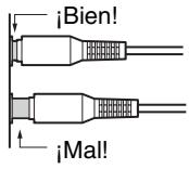 ONKYO DV-SP305 - Antes de realizaracular conexiónd>

Lea los manuales incluidos en los componentes AV.   
No conecte el cable de alimentación hasta que haya realizado todas las conexiones de audio y de video.

Codificacion por-coloredes de las conexiones AV RCAtes AV. - 2