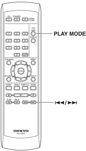 ONKYO DV-SP305 - Important:rd

Programme

mode recherche

Titre aléatoire

Chapit. aleatoire

Désact alleatoire



La fonction de lecture au hasard reste en service jusqu'à ce que vous Sélectionniez "Désact aléatoire" à partir des options du menu de lecture au hasard.   
Vous ne pouvez pas employerer la lecture au hasard pour un DVD-RW portant des gravures au format VR, pour les Video CD dont la lecture a été commandeée par menu (PBC), pour les disques WMA/MP3 ni pour un DVD dont le menu est affchéé.   
Vous ne pouvez pas employerer simultanément la lecture au hasard et la lecture programmée ou la lecture repétée. - 1