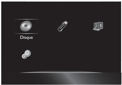 ONKYO BD-SP809 - - Menu d'accueil - 1