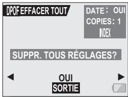 SANYO XACTI VPC-C40E - Effacement de tous les réglages d'impression - 1