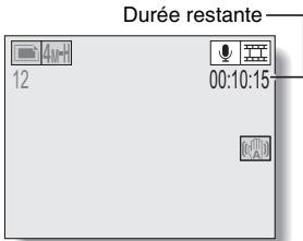 SANYO XACTI VPC-C40E - RÉALISATION D'UN ENREGISTREMENT AUDIO - 2