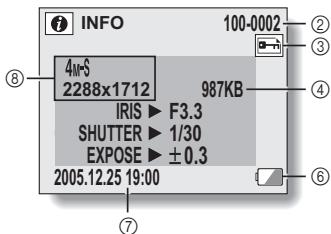 SANYO XACTI VPC-C40E - Appuyez sur le bouton MENU pendant environ 1 seconde. - 2