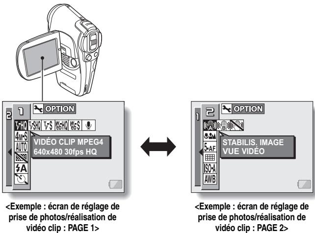 SANYO XACTI VPC-C40E - Menus doubles pour un fonctionnement aisé (pages 46 et 70) - 1