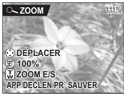 SANYO XACTI VPC-C40E - Déplacez la commande de zoom vers [T] ([○]). - 1