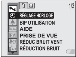 SANYO XACTI VPC-C40E - Déplacez le bouton de réglage SET vers le bas. - 1
