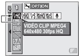 SANYO XACTI VPC-C40E - Appuyez sur le bouton MENU. - 1
