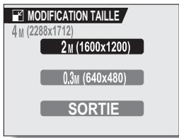 SANYO XACTI VPC-C40E - MODIFICATION DE LA TAILLE DE L'IMAGE (MODIFICATION TAILLE) - 1