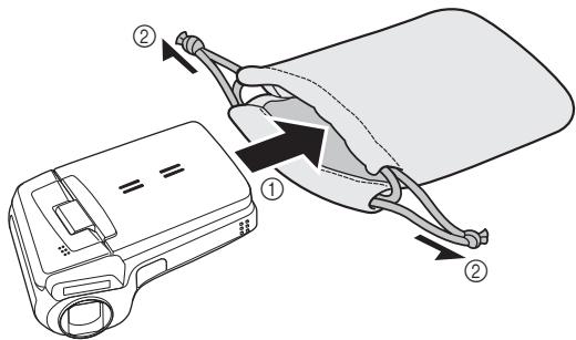 SANYO XACTI VPC-CG65 - VÉRIFICATION DE LA PRÉSENCE DES ACCESSOIRES INCLUS - 1