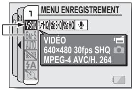 SANYO XACTI VPC-CG65 - Appuyez sur le bouton MENU. - 2