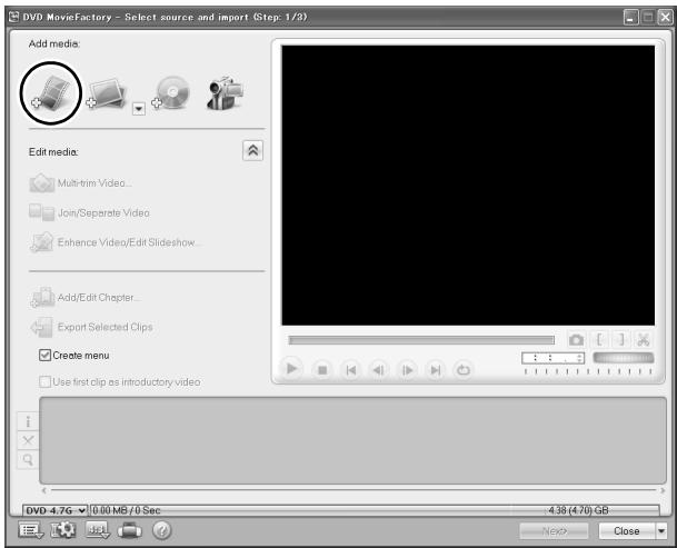 SANYO XACTI VPC-HD1000EX - Régler l'option [DVD] sur on et cliquez sur le bouton [OK]. - 1