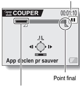 SANYO XACTI VPC-HD1AEX - Déplacez le bouton de réglage SET vers le haut. - 1