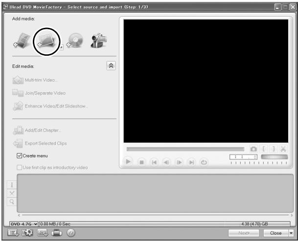SANYO XACTI VPC-HD1AEX - Reglez l'option [DVD] sur ON et cliquez sur le bouton [OK]. - 1