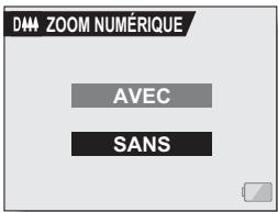 SANYO XACTI VPC-HD1AEX - Sélectionnez l'icone du zoom numérique et appuyez sur le bouton de réglage SET. - 1