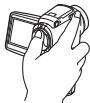 SANYO XACTI VPC-HD1AEX - Comment tener l'appareil photo - 3
