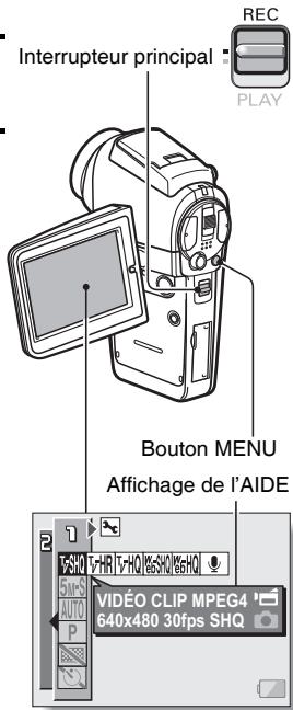 SANYO XACTI VPC-HD1AEX - À propos de l'affichage de l'AIDE - 5