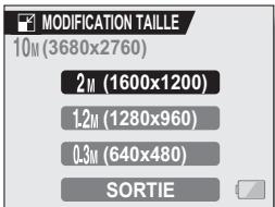 SANYO XACTI VPC-HD1AEX - MODIFICATION DE LA TAILLE DE L'IMAGE (MODIFICATION TAILLE) - 1
