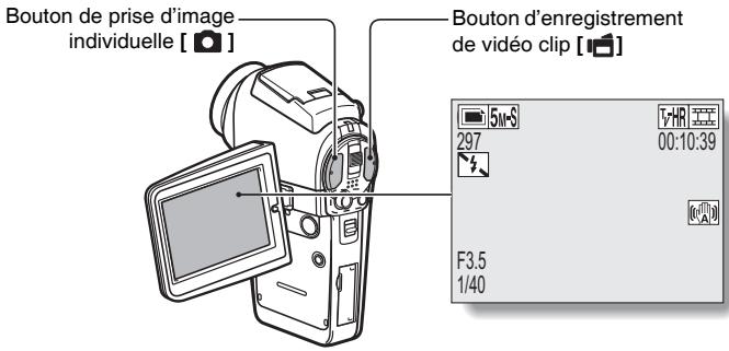 SANYO XACTI VPC-HD1AEX - Prise de photos individuelles pendant l'enregistrement d'un video clip (page 51) - 1