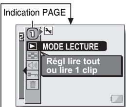 SANYO XACTI VPC-HD1AEX - Déplacez le bouton de réglage SET vers la gauche. - 1