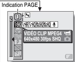 SANYO XACTI VPC-HD1AEX - Déplacez le bouton de réglage SET vers la gauche. - 1