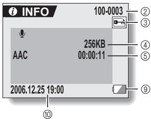 SANYO XACTI VPC-HD1AEX - Appuyez sur le bouton MENU pendant au moins 1 seconde. - 3