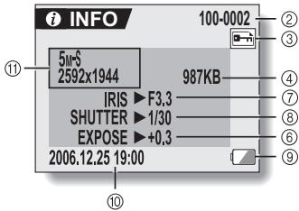 SANYO XACTI VPC-HD1AEX - Appuyez sur le bouton MENU pendant au moins 1 seconde. - 2