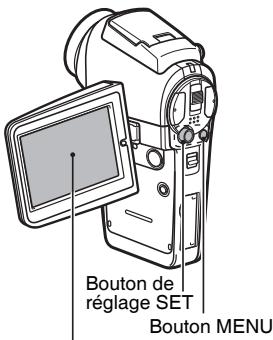SANYO XACTI VPC-HD1AEX - Appuyez sur le bouton MENU. - 3